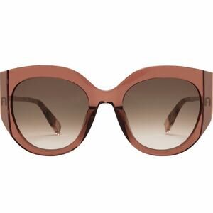 New! Furla SFU820 0805 Women's Brown Sunglasses, Authentic